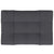 Pallet Cushion Anthracite 120x80x12 cm Fabric