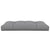 Pallet Cushion Grey 120x80x12 cm Fabric