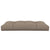 Pallet Cushion Taupe 120x80x12 cm Fabric