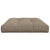 Pallet Cushion Taupe 120x80x12 cm Fabric