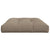 Pallet Cushion Taupe 120x80x12 cm Fabric