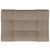 Pallet Cushion Taupe 120x80x12 cm Fabric