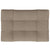 Pallet Cushion Taupe 120x80x12 cm Fabric