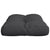 Pallet Cushion Black 50x40x12 cm Fabric