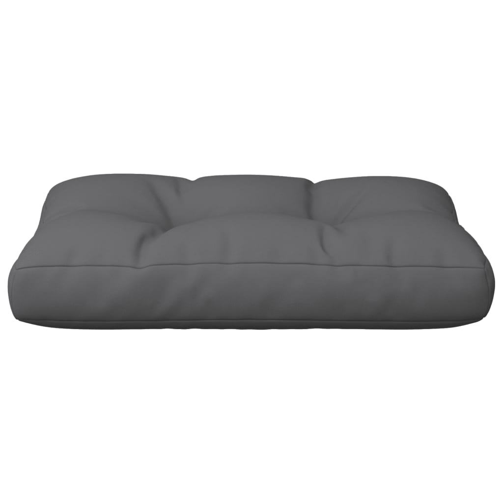 Pallet Cushion Anthracite 60x40x12 cm Fabric