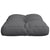 Pallet Cushion Anthracite 60x40x12 cm Fabric