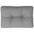 Pallet Cushion Grey 60x40x12 cm Fabric