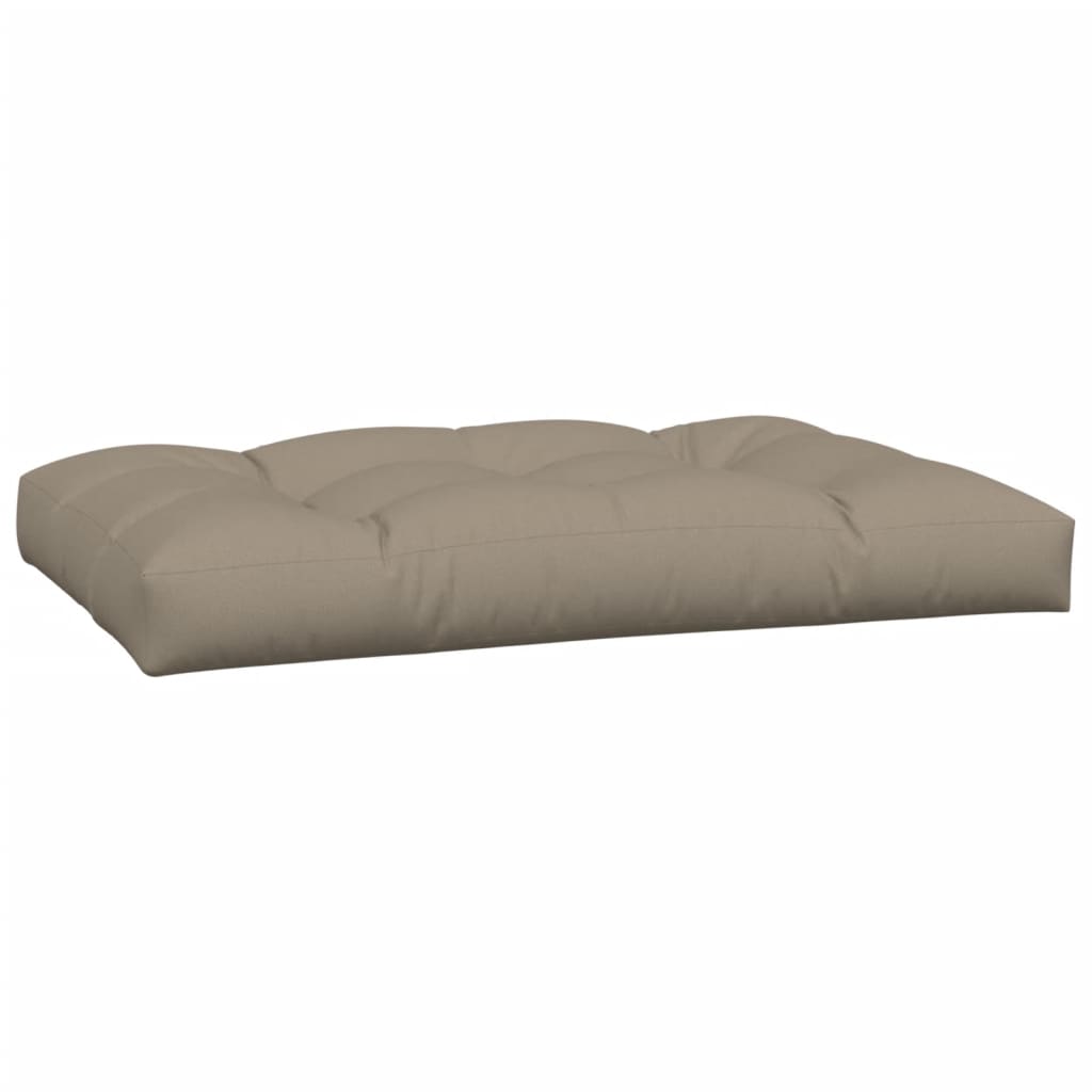 Pallet Cushions 2 pcs Taupe Fabric