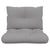 Pallet Cushions 2 pcs Grey Fabric