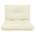 Pallet Cushions 2 pcs Cream Fabric