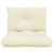 Pallet Cushions 2 pcs Cream Fabric