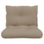 Pallet Cushions 2 pcs Taupe Fabric