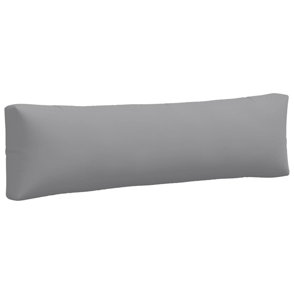 Pallet Cushions 2 pcs Grey Fabric