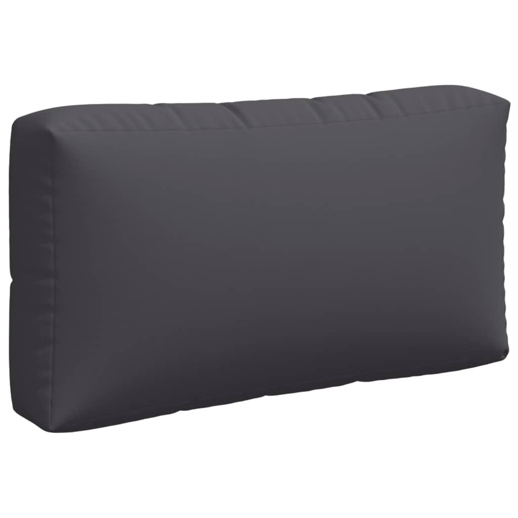 Pallet Cushions 3 pcs Anthracite Fabric