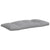 Pallet Cushions 3 pcs Grey Fabric