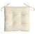 Chair Cushions 2 pcs Cream White 40x40x7 cm Oxford Fabric