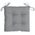 Chair Cushions 4 pcs Grey 50x50x7 cm Oxford Fabric