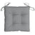 Chair Cushions 6 pcs Grey 50x50x7 cm Oxford Fabric