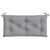 Garden Bench Cushion Grey 100x50x7 cm Oxford Fabric