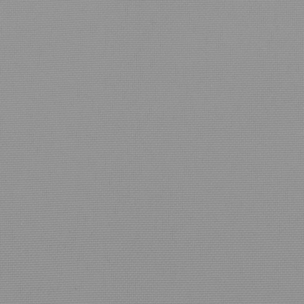 Garden Bench Cushion Grey 100x50x7 cm Oxford Fabric