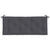 Garden Bench Cushion Anthracite 120x50x7 cm Oxford Fabric