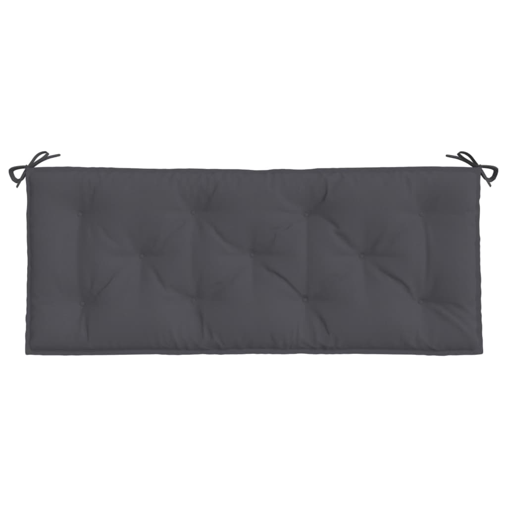 Garden Bench Cushion Anthracite 120x50x7 cm Oxford Fabric