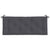 Garden Bench Cushion Anthracite 120x50x7 cm Oxford Fabric