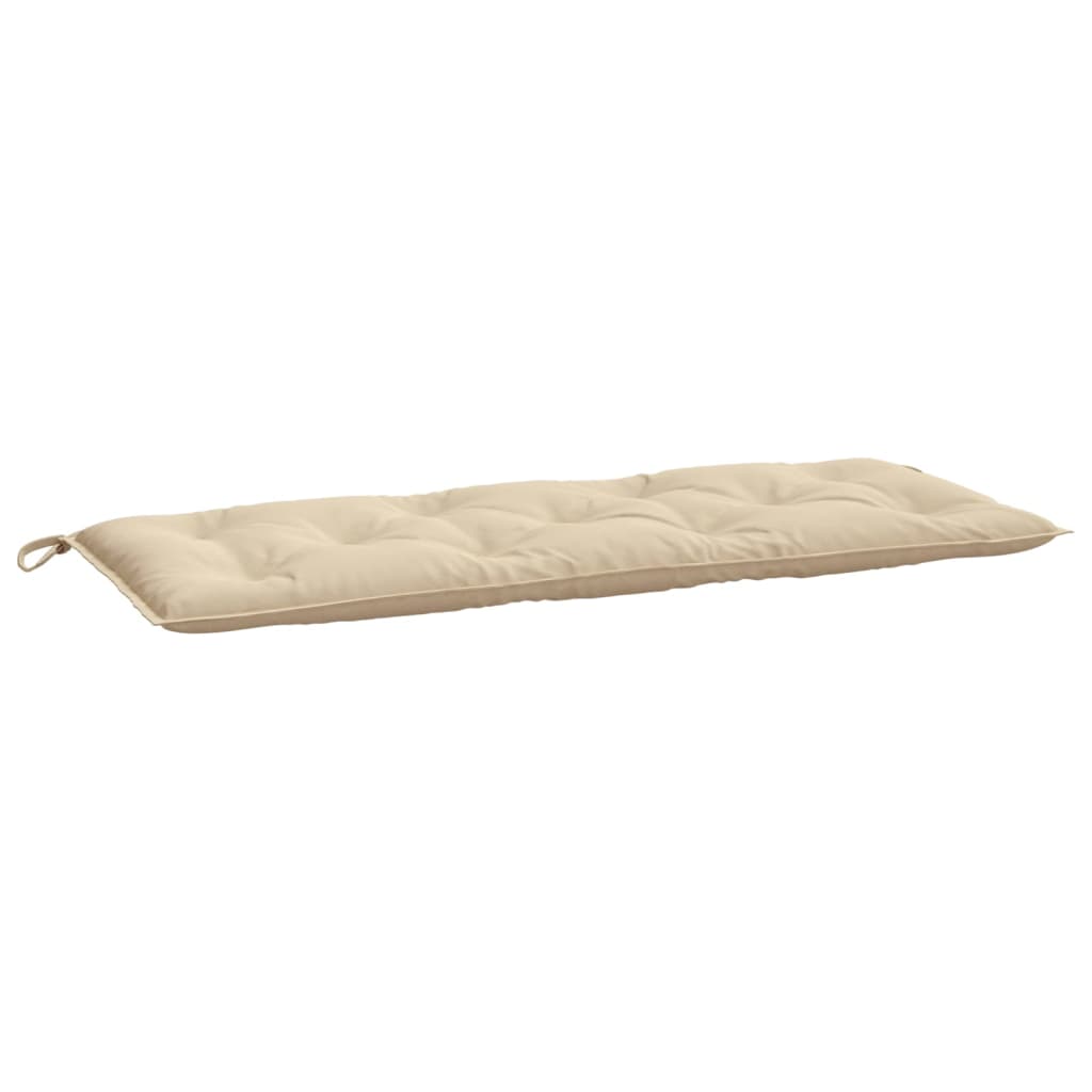 Garden Bench Cushion Beige 120x50x7 cm Oxford Fabric