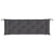 Garden Bench Cushion Anthracite 150x50x7 cm Oxford Fabric