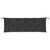 Garden Bench Cushion Black 150x50x7 cm Oxford Fabric