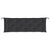 Garden Bench Cushion Black 150x50x7 cm Oxford Fabric