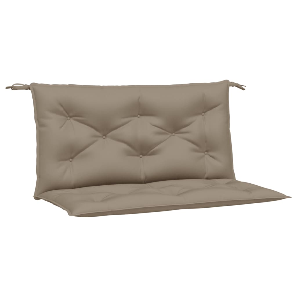 Garden Bench Cushions 2 pcs Taupe 100x50x7 cm Oxford Fabric