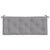 Garden Bench Cushions 2pcs Grey 120x50x7cm Oxford Fabric