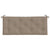 Garden Bench Cushions 2 pcs Taupe 120x50x7 cm Oxford Fabric