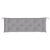 Garden Bench Cushions 2pcs Grey 150x50x7cm Oxford Fabric