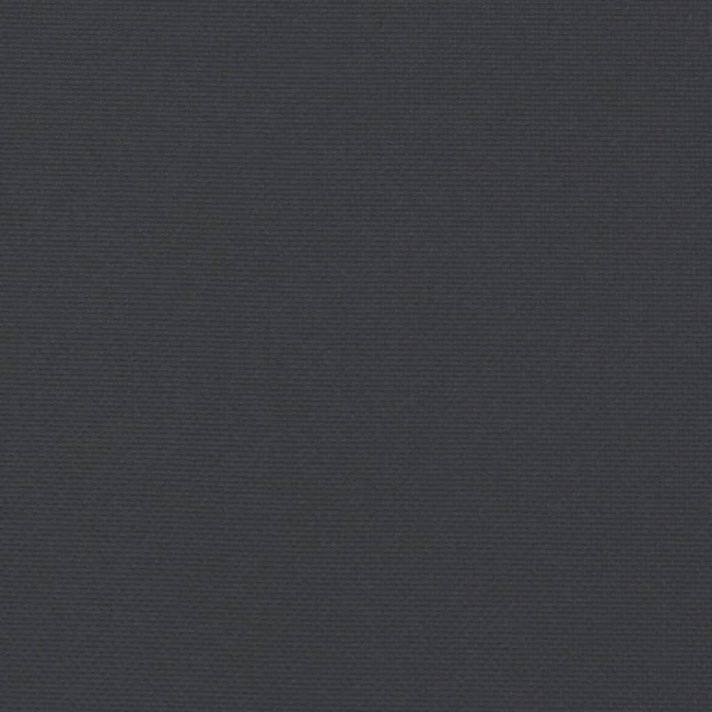 Garden Bench Cushions 2pcs Black 180x50x7cm Oxford Fabric