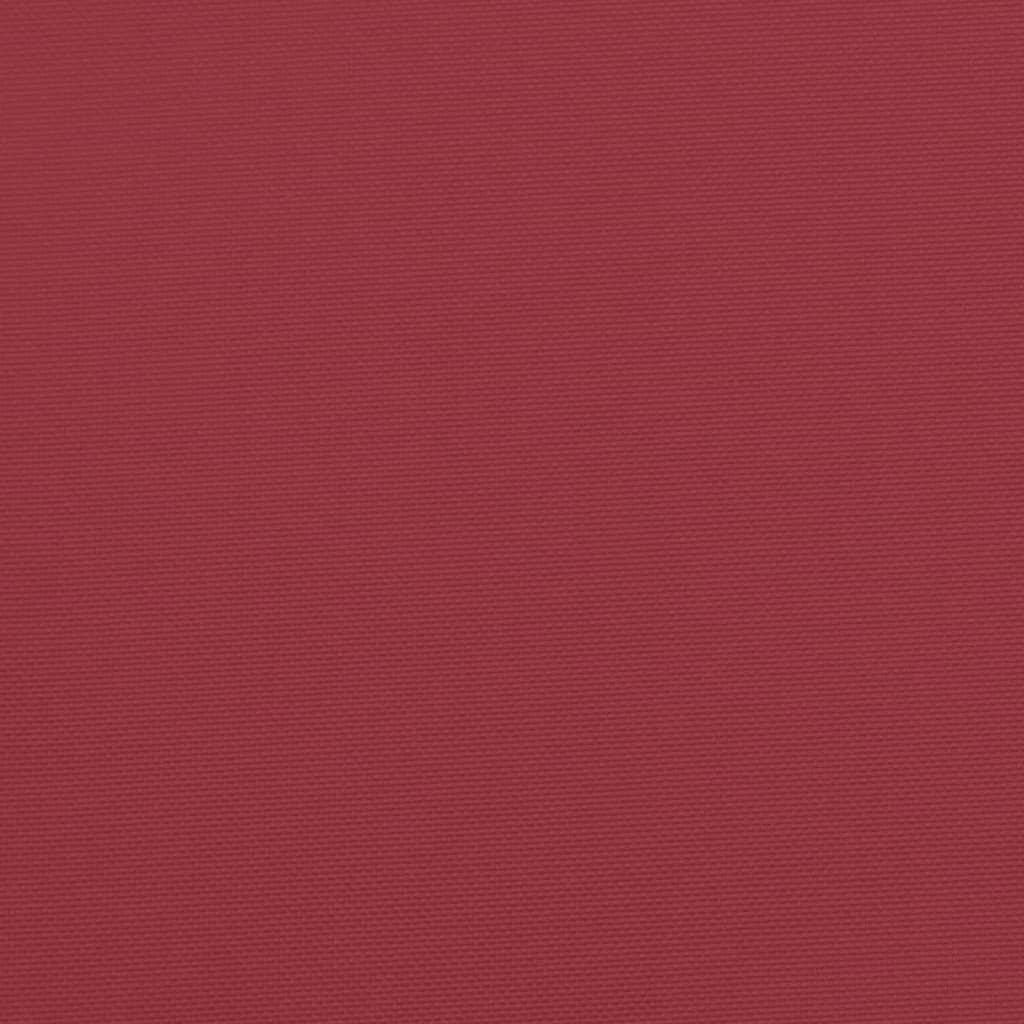Garden Bench Cushions 2pcs Wine Red 200x50x7cm Oxford Fabric