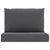 Pallet Cushions 2 pcs Anthracite Oxford Fabric