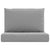 Pallet Cushions 2 pcs Grey Oxford Fabric