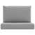 Pallet Cushions 2 pcs Grey Oxford Fabric