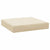 Pallet Cushions 2 pcs Beige Oxford Fabric