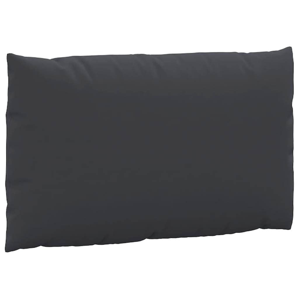 Pallet Cushions 2 pcs Black Oxford Fabric