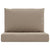 Pallet Cushions 2 pcs Taupe Oxford Fabric