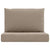 Pallet Cushions 2 pcs Taupe Oxford Fabric