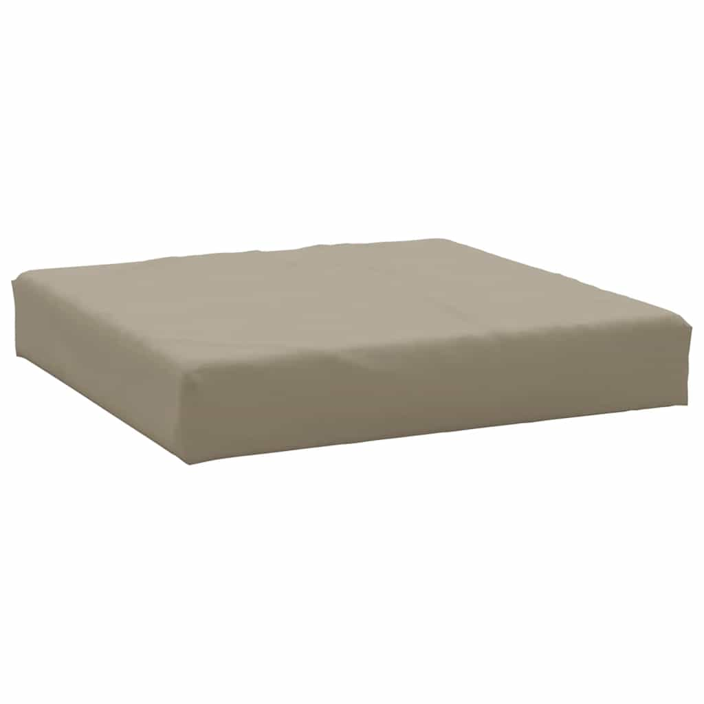 Pallet Cushions 2 pcs Taupe Oxford Fabric