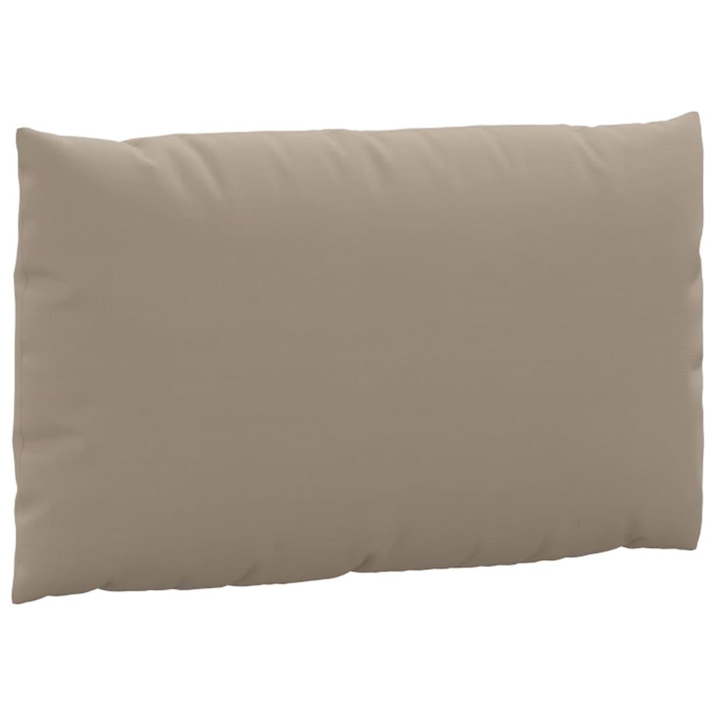 Pallet Cushions 2 pcs Taupe Oxford Fabric