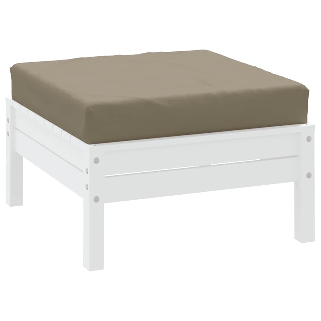 Pallet Cushion Taupe 60x60x9,5 cm Oxford Fabric