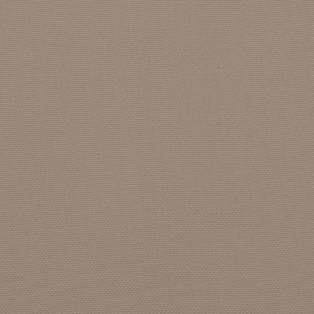 Pallet Cushion Taupe 60x60x9,5 cm Oxford Fabric