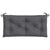 Garden Bench Cushion Anthracite 110x50x7 cm Oxford Fabric