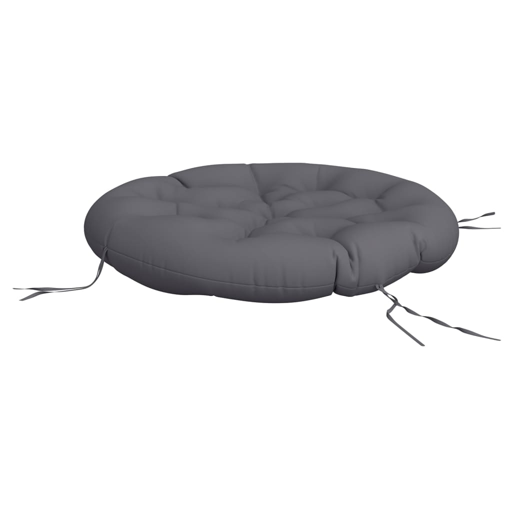 Round Cushion Anthracite Ø 100 x11 cm Oxford Fabric